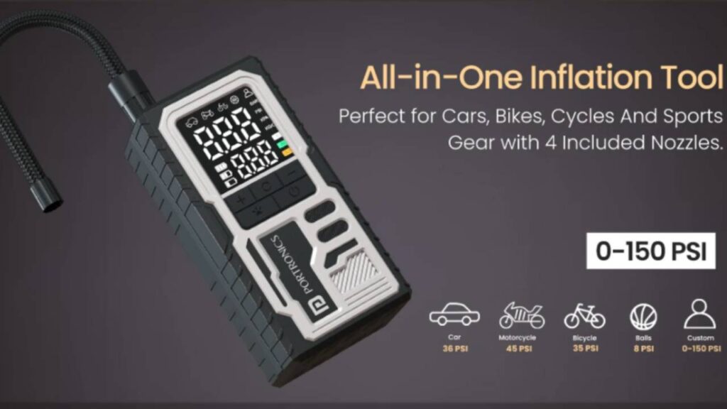 Fast & Efficient Inflation Up to 150 PSI