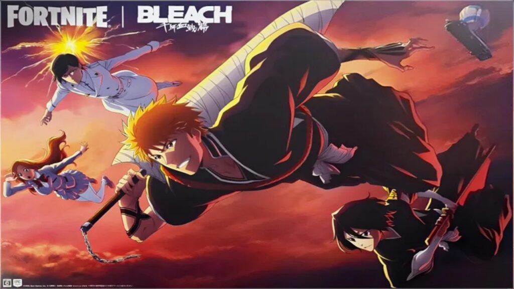 Fortnite x Bleach Release Time by Region