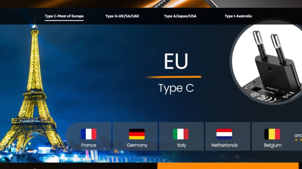 Universal Travel Adapter – Charge Anywhere, Anytime