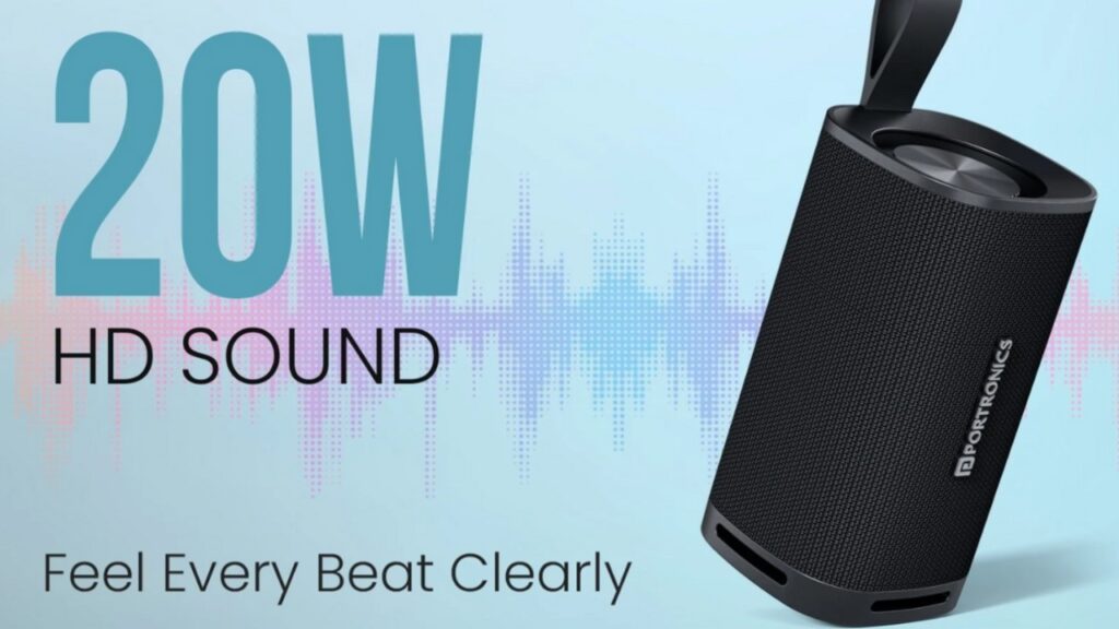 Powerful 20W Sound with Dual Passive Radiator