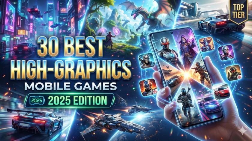 30 Best High-graphics Mobile Games to Play in 2026