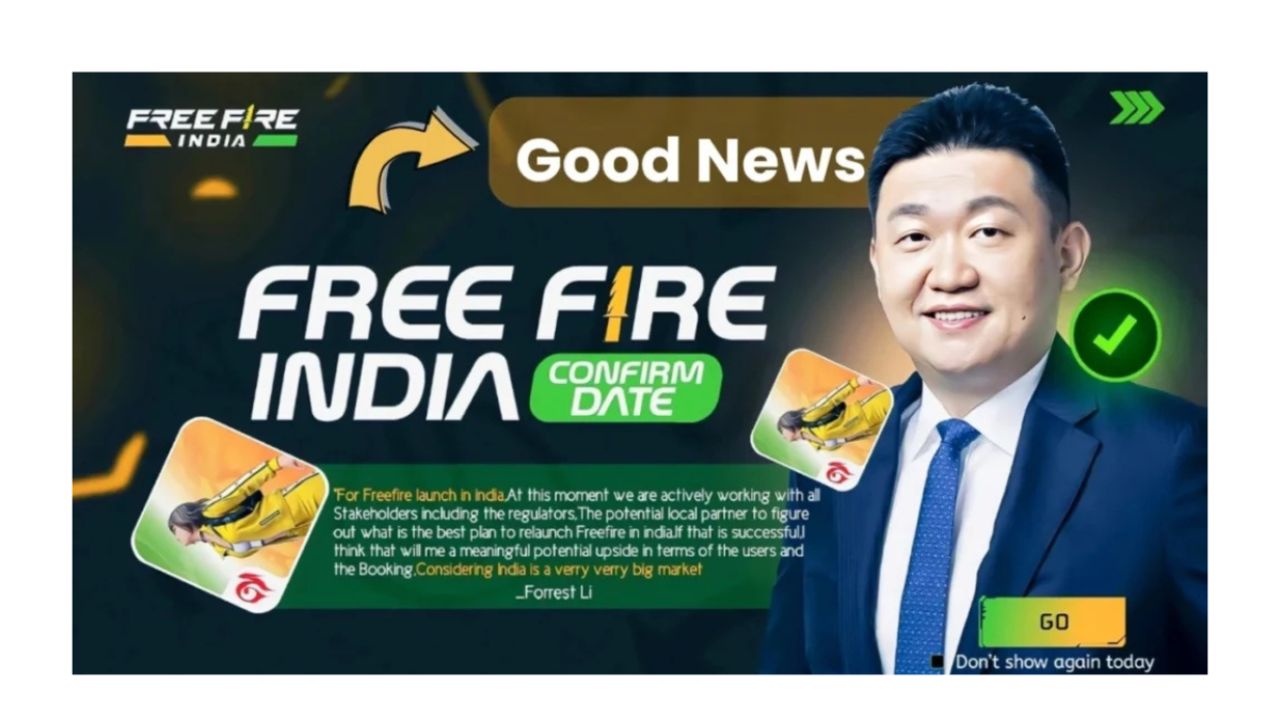 Free Fire India 2025 Comeback