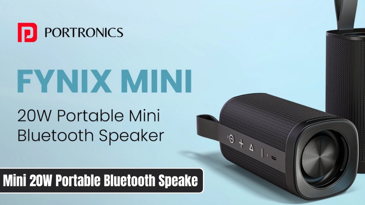 Portronics Fynix Mini 20W Portable Bluetooth Speaker Review